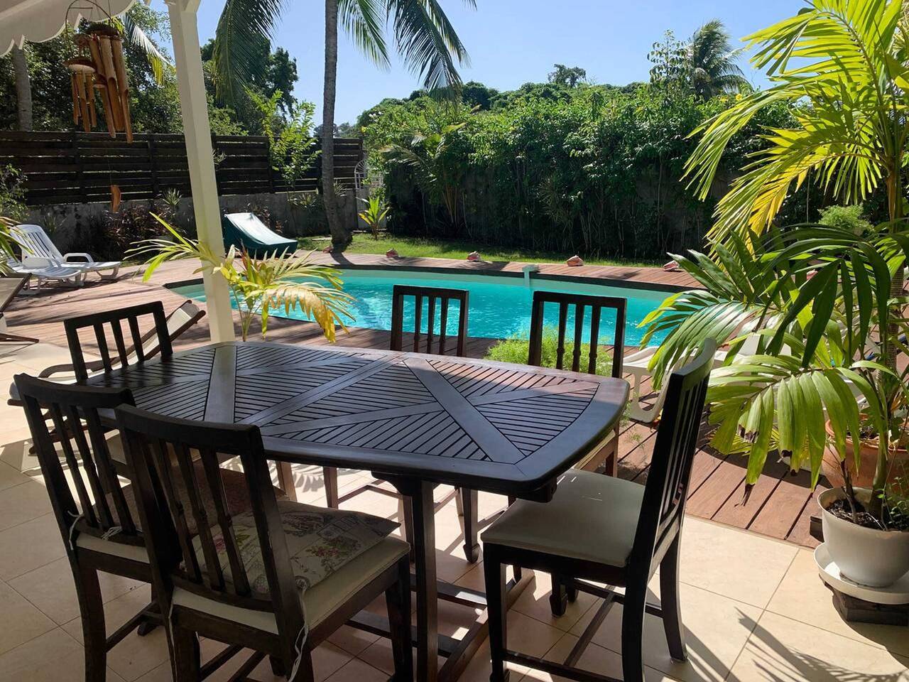 Charming villa with jacuzzi and private pool, Le Gosier in Le Gosier, Guadeloupe (Caribbean)