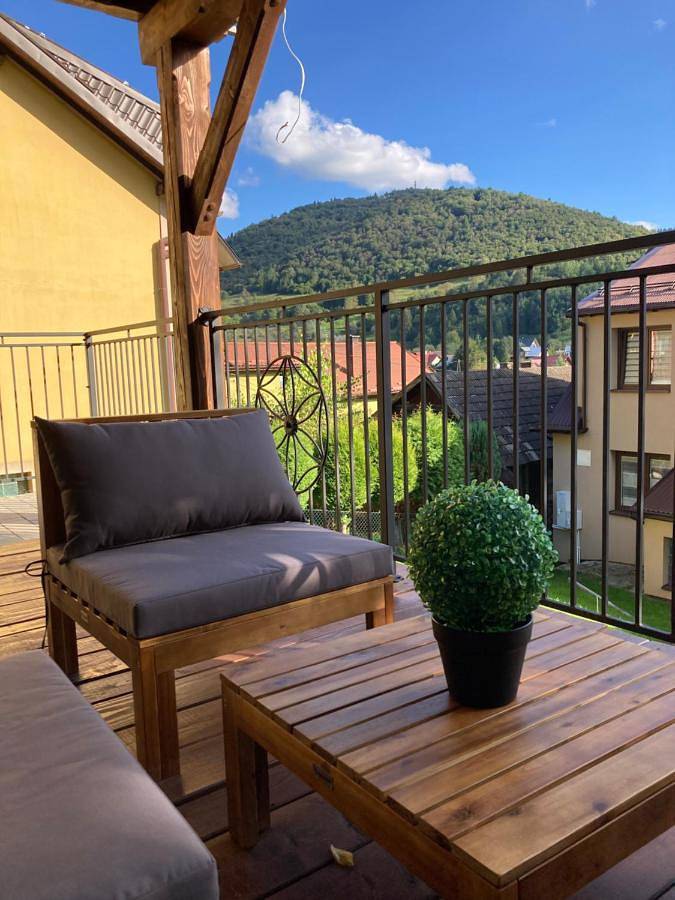 Domki Pienińskie Tarasy in Szczawnica, Karpaty (Polska)