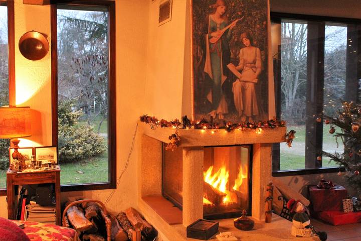 Chambre d’hôte pour 2 personnes, avec jardin, animaux acceptés à Ousse-Suzan