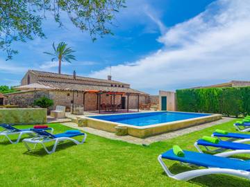 Villa in Vilafranca de Bonany, Mallorca Inselmitte für 8 