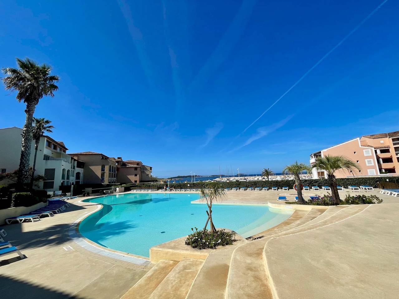 Ganze Wohnung, Appartement, 1 chambre, Vue Mer, Parking in La Coudoulière, Six-Fours les Plages