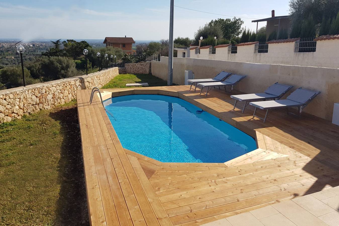 Vakantiehuis voor 5 personen met zwembad in Floridia, Provincie Syracuse