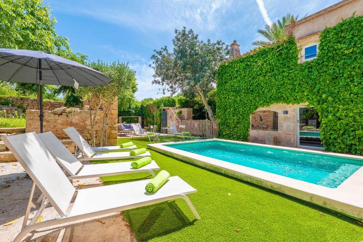 Villa Santanyi Sueño De Verano - Schöne Finca mit privatem Pool und kostenloses Wlan in Santanyí, Mallorca Süden