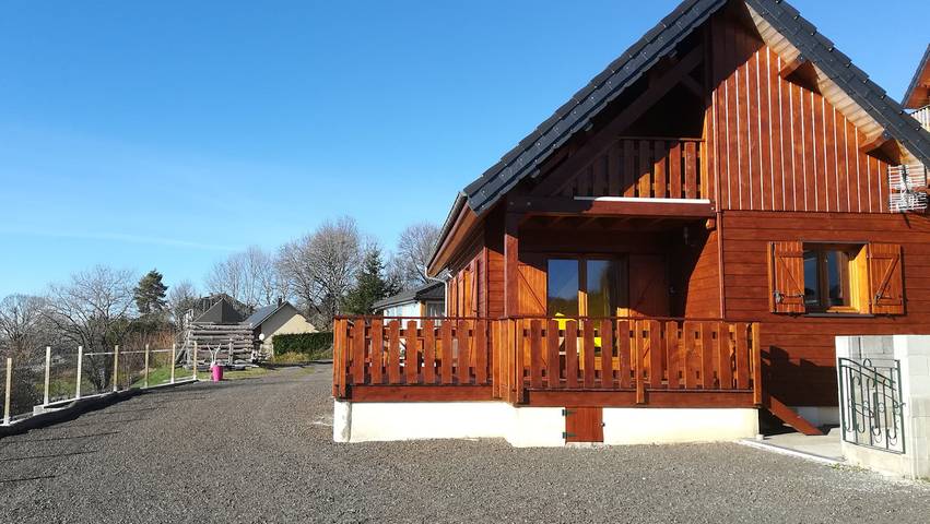 Chalet pour 7 personnes, avec balcon