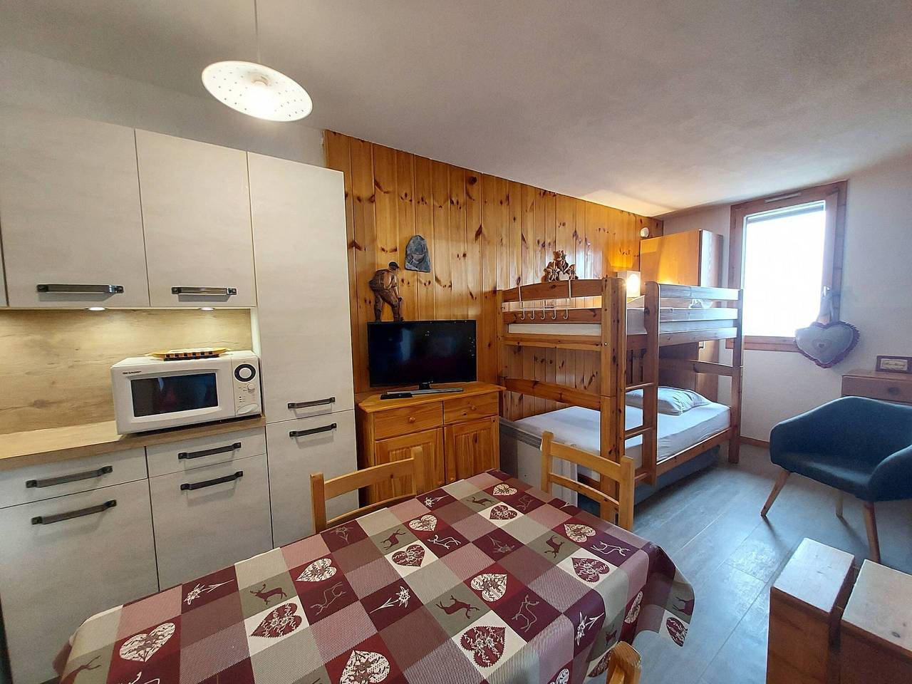 Entire studio, Divisible studio in central La Plagne-Tarentaise, for 4 people in La Plagne, Bellentre