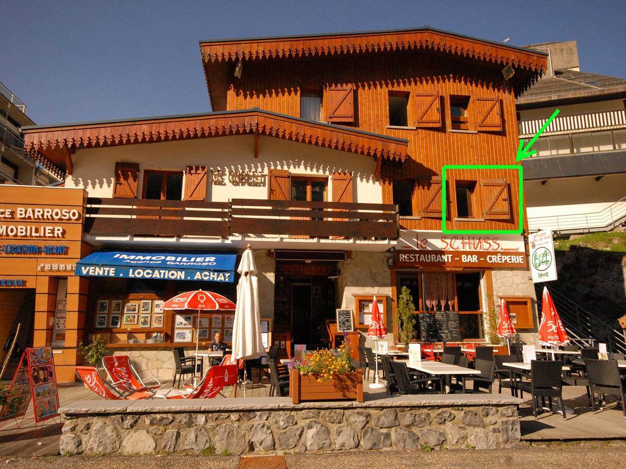 Entire studio, Gourette: Studio 4 pers, Sauna, Heated Pool in Gourette, Eaux-Bonnes