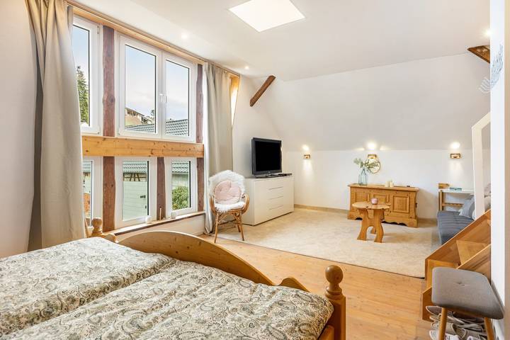 Ferienwohnung für 5 Personen, mit Sauna und Balkon im Lahntal - 4