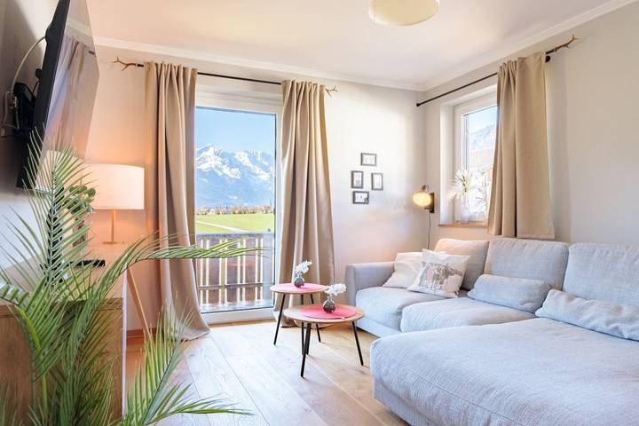 Ferienwohnung für 4 Personen, mit Balkon in Farchant
