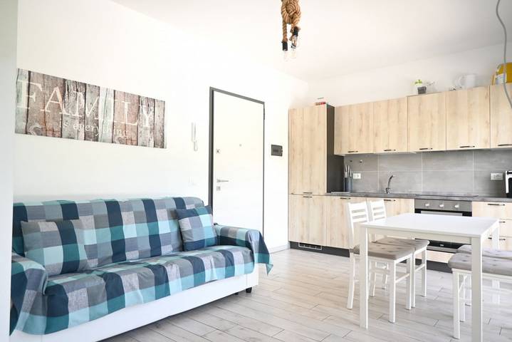Ganze Wohnung, Ferienwohnung für 5 Personen mit Balkon/Terrasse in Porto Recanati, Adriaküste Marken
