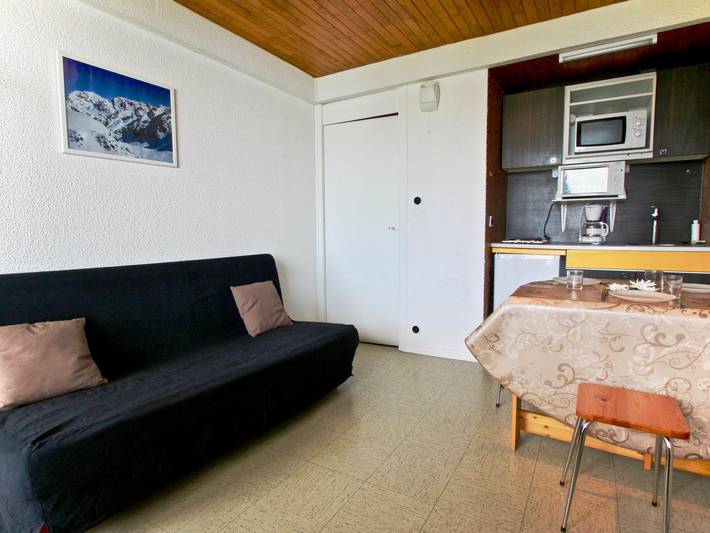 Chalet pour 3 personnes, avec Balcon à Chamrousse