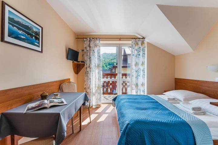 Bed & breakfast dla 2 osób, z ogród i widok oraz taras w Szczawnica