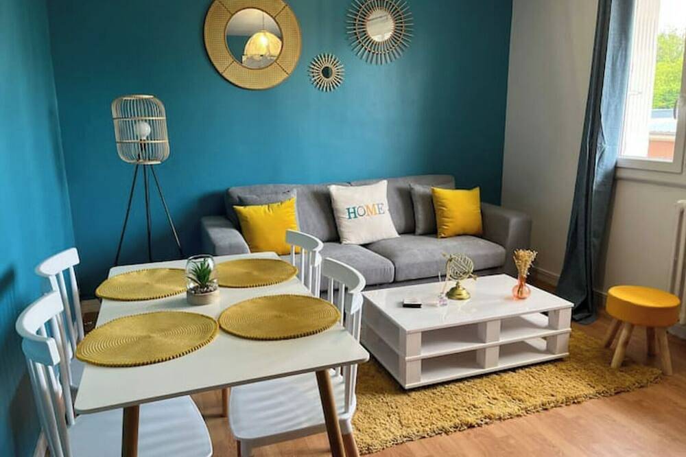 Entire apartment, Appartement : Le Petit Aubray in Châteauroux, Châteauroux region