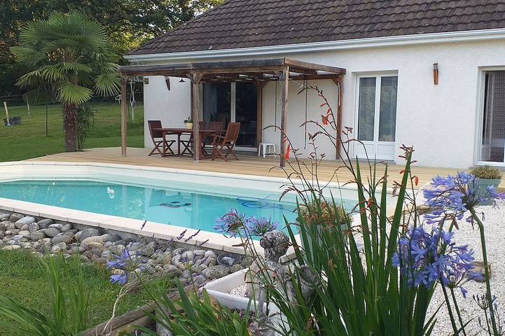 Maison de vacances pour 6 personnes, avec jardin