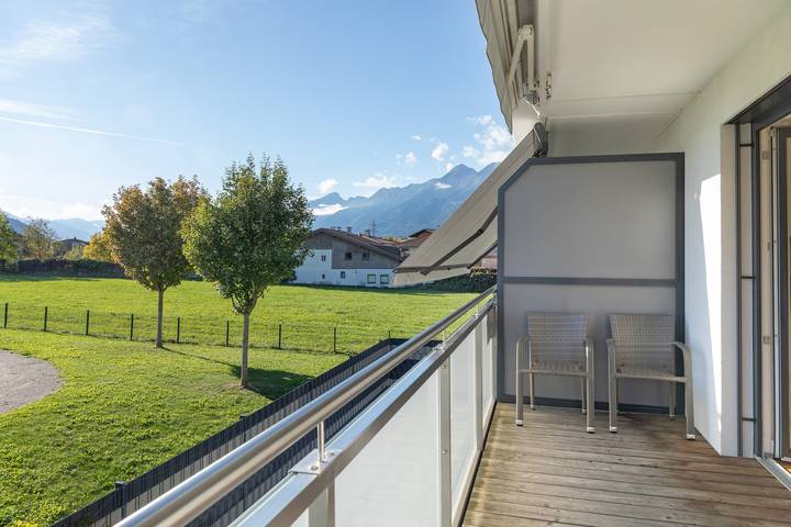 Ganze Wohnung, Apartment Little Alpenapart mit Bergblick, Balkon und WLAN in Tuxer Alpen, Volders