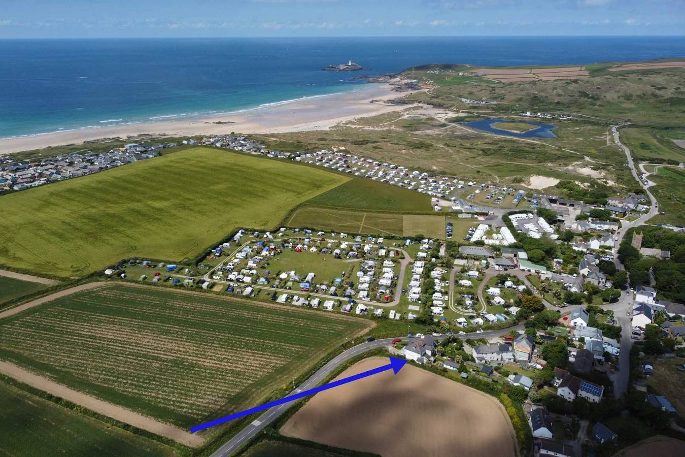 The Light House in Gwithian, Cornwall