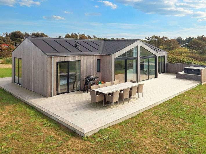 Ferienhaus für 8 Personen, mit Terrasse, kinderfreundlich in lønstrup