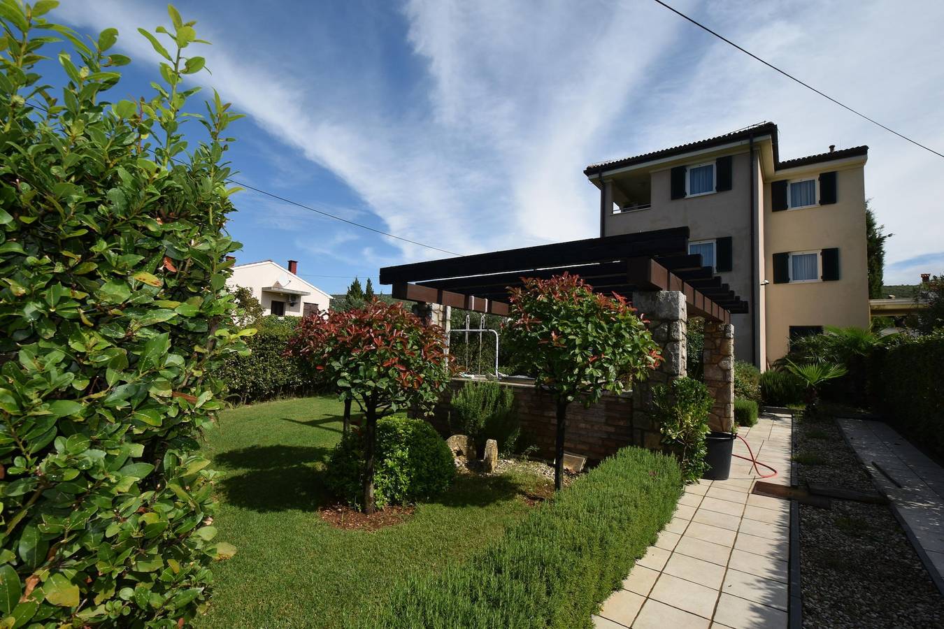Entire apartment, One bedroom apartment with terrace and sea view Punat (Krk) A-20408-b in Punat, Krk