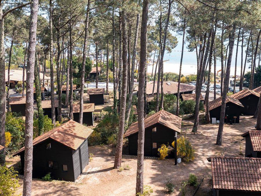 Slow Village Biscarrosse Lac - Bungalow 4 persons - Cabane Confort | 2 bedrooms - Côté Village in Biscarrosse, Côte d’Argent