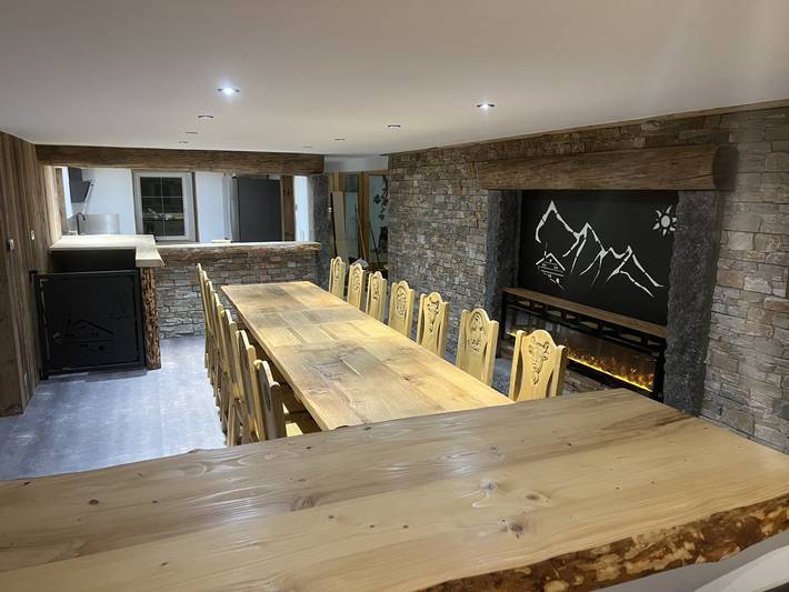 Gîte pour 14 personnes, avec terrasse à Gerbamont - 3