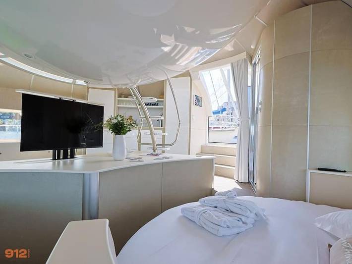 Bateau pour 2 personnes, avec terrasse et vue en Bretagne - 3