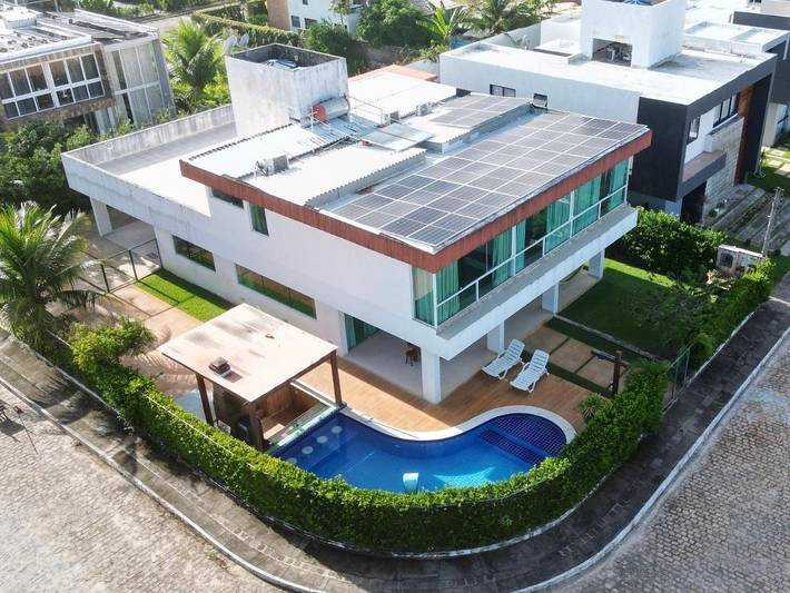 Casa de férias para 12 pessoas, com jacuzzi e jardim, com animais de estimação em Maceió