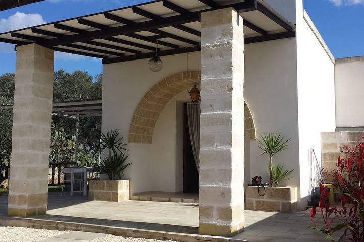 Casa Con Jardín Y Piscina De Uso Exclusivo En Salento, Otranto, Lecce in Corigliano d'Otranto, Provincia de Lecce