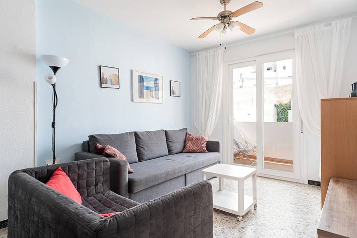 Ganze Wohnung, Zentrales Apartment "Casa Poniente" am Strand mit Terrasse und Wlan in Playa de los Bateles (Conil de la Frontera), Conil de la Frontera