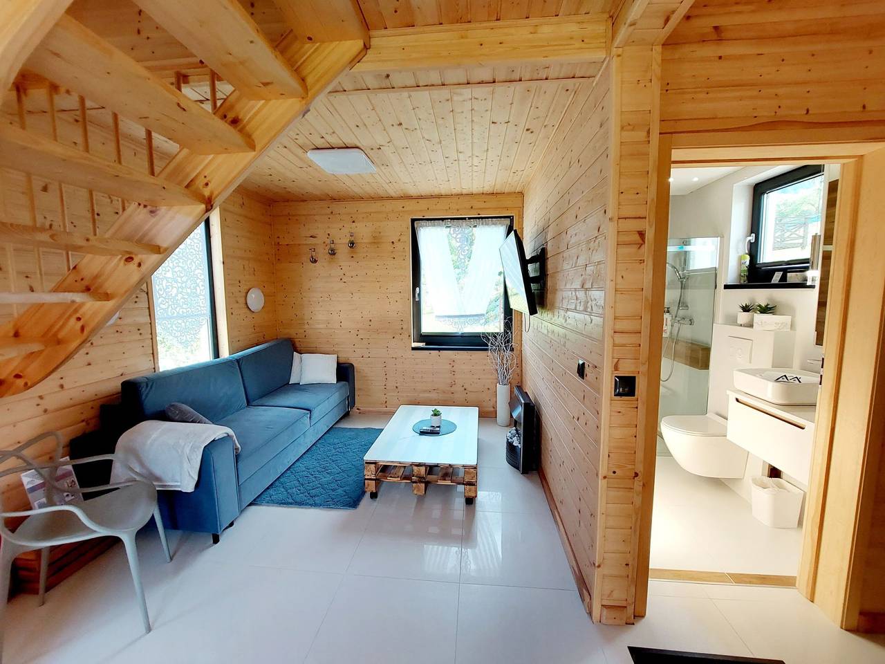Chatka pod Górką in Wisła, Karpaten (Polen)