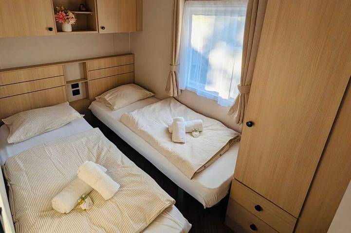 Mobilheim mit Gemeinschaftspool (6 Personen) in Zonhoven, Hasselt und Umgebung