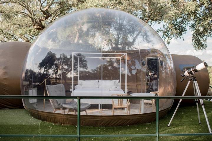 Chalet para 3 personas, con terraza además de piscina y jardín en Provincia de Cáceres - 4