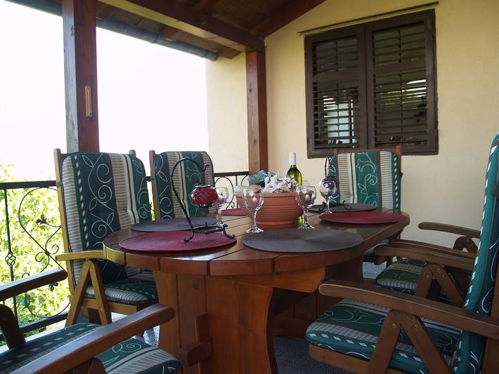 Ferienhaus für 8 Personen, mit Balkon/Terrasse, mit Haustier - 1