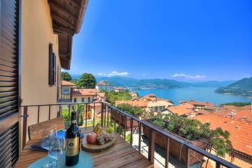Ferienwohnung für 4 Personen, mit Balkon und Seeblick, mit Haustier in Comune di Stresa