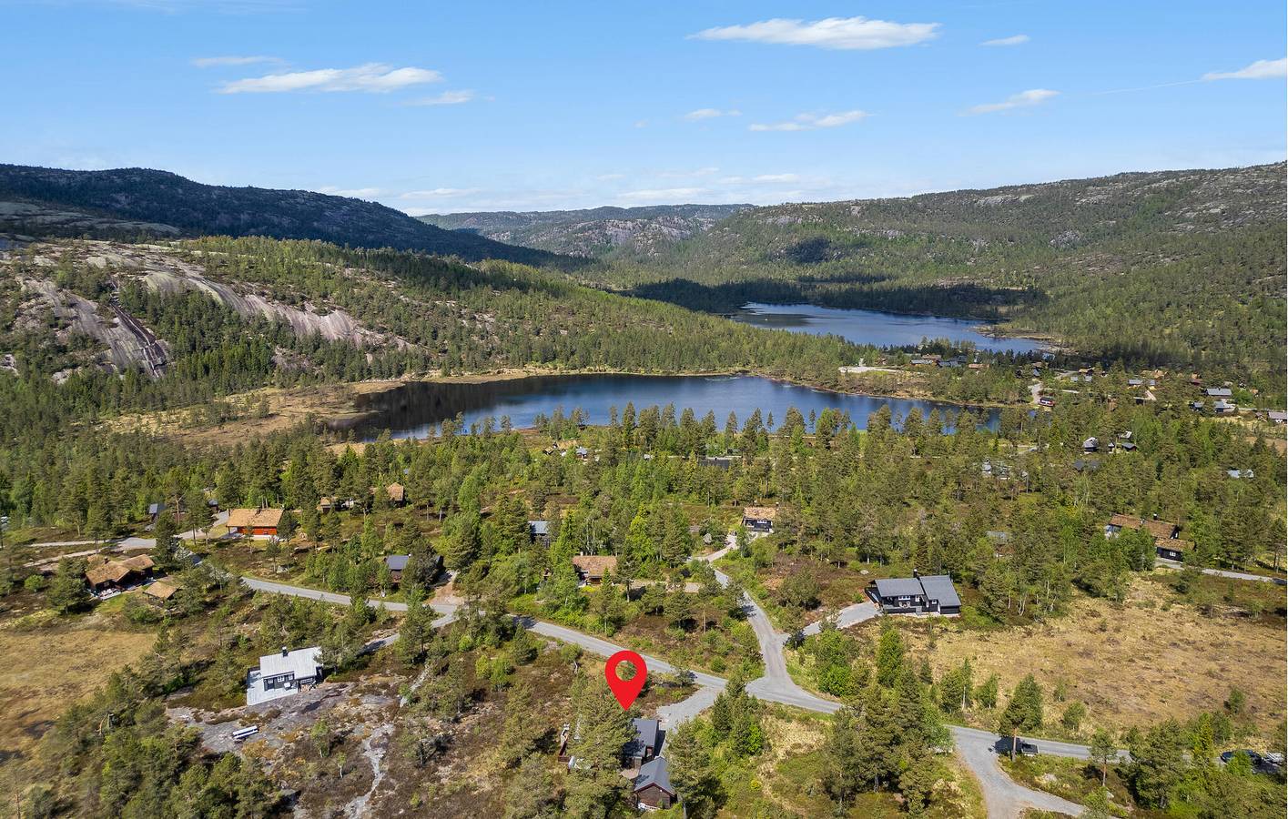 Ferienhaus für 5 Personen mit Terrasse in Nissedal