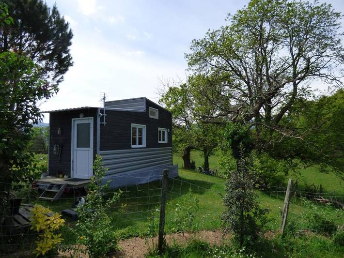 Gîte pour 2 personnes, avec Terrasse et Jardin ainsi que Piscine et Vue à Bartrès