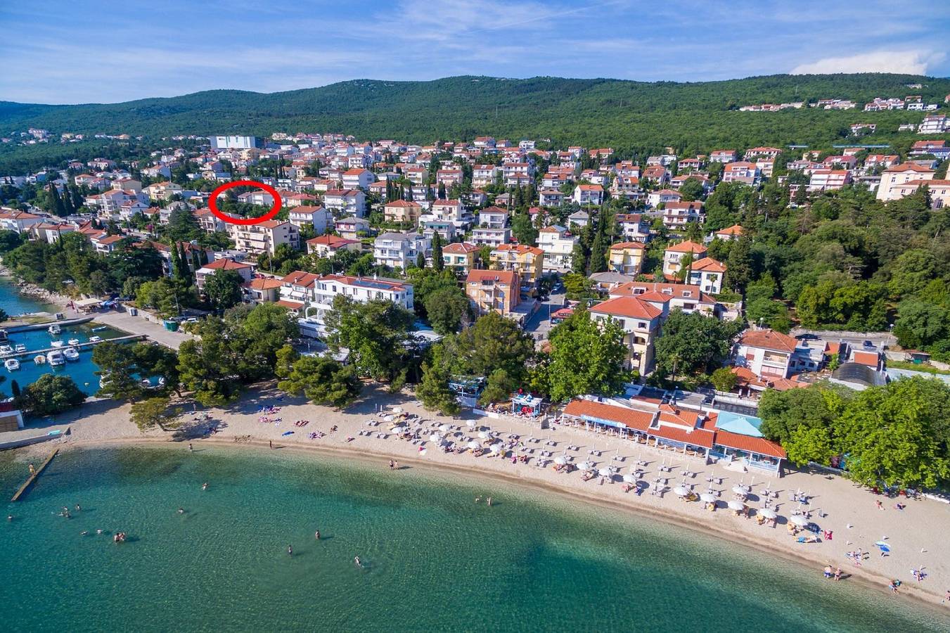 Ganze Ferienwohnung, Ferienwohnung für 3 Personen ca. 40 qm in Crikvenica, Kvarner Bucht (Crikvenica und Umgebung) in Crikvenica, Primorje-Gorski Kotar