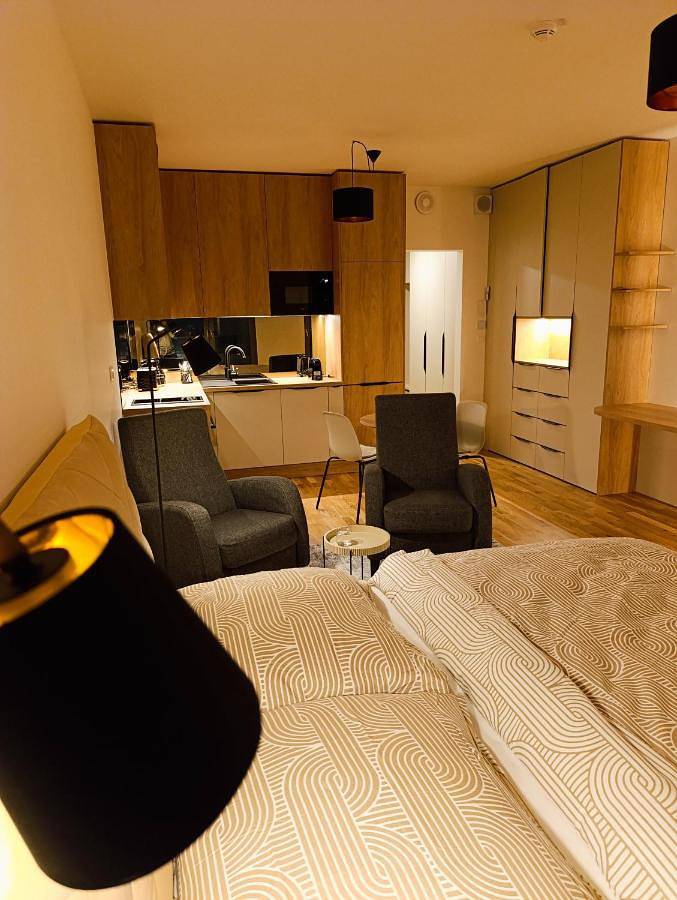 Ferienwohnung für 2 Personen, mit Ausblick und Balkon in Bratislava