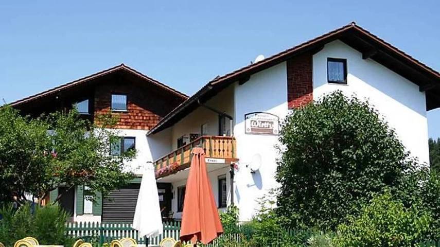 Ferienwohnung für 2 Personen, mit Balkon und Balkon/Terrasse sowie Garten in Bodenmais