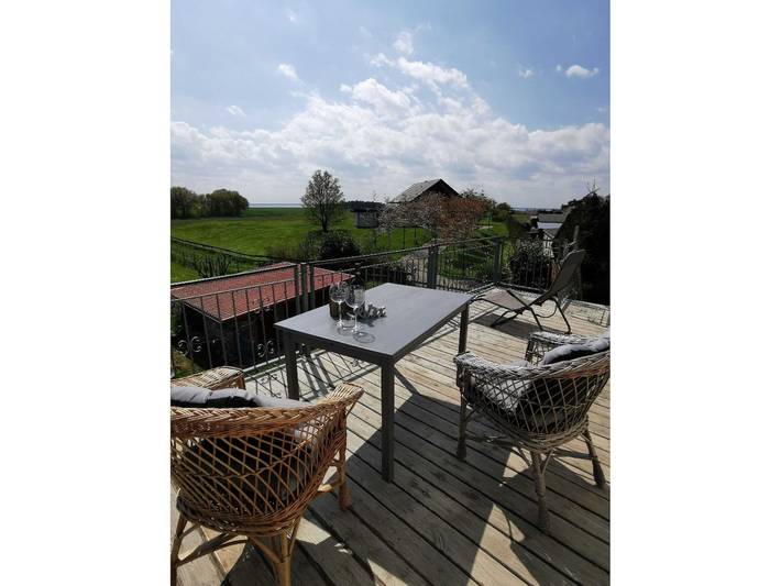 Ferienwohnung für 3 Personen, mit Garten und Seeblick sowie Balkon, kinderfreundlich in Stolpe auf Usedom - 2