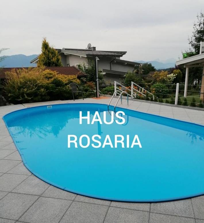 Ferienwohnung für 4 Personen, mit Balkon und Terrasse sowie Garten und Pool in Wernberg