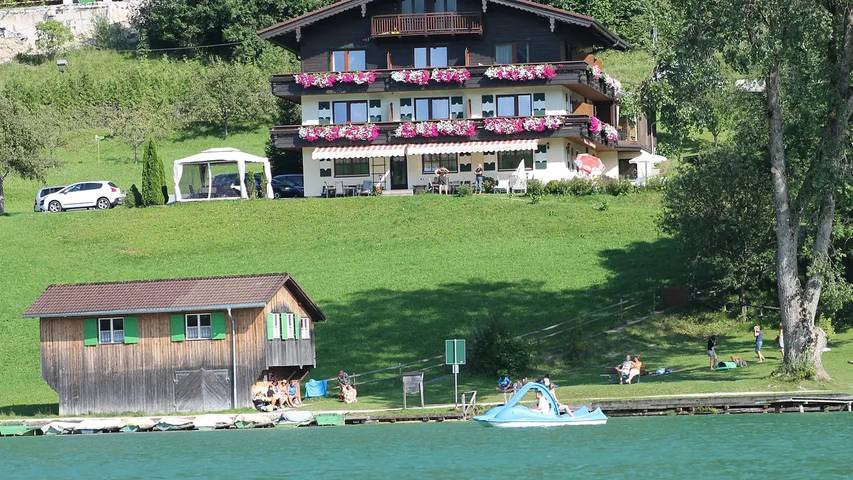 Ferienwohnung für 4 Personen, mit Garten und Terrasse sowie Sauna in Thiersee
