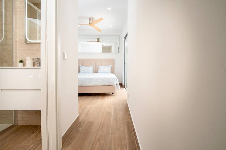 Apartamento estúdio para 2 pessoas, com varanda em Lagos