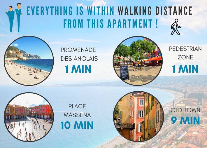 Gîte pour 6 personnes à Nice - 4