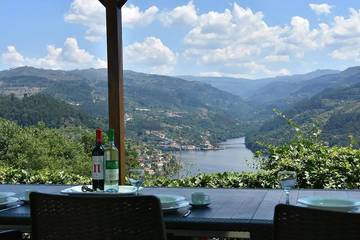 Cottage pour 8 personnes, avec jardin dans Ribadouro