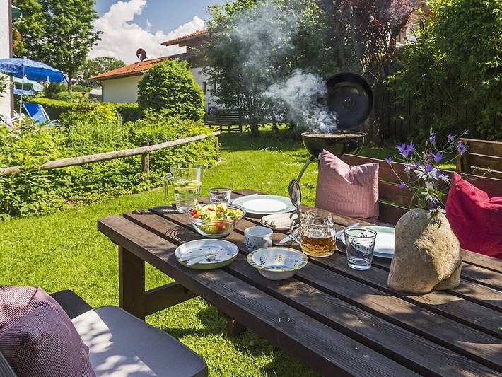Ferienhaus für 5 Personen, mit Terrasse und Sauna sowie Whirlpool und Garten in Roßhaupten - 4