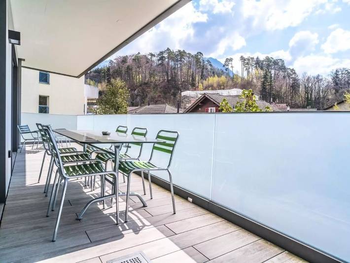 Gîte pour 5 personnes, avec balcon à Interlaken