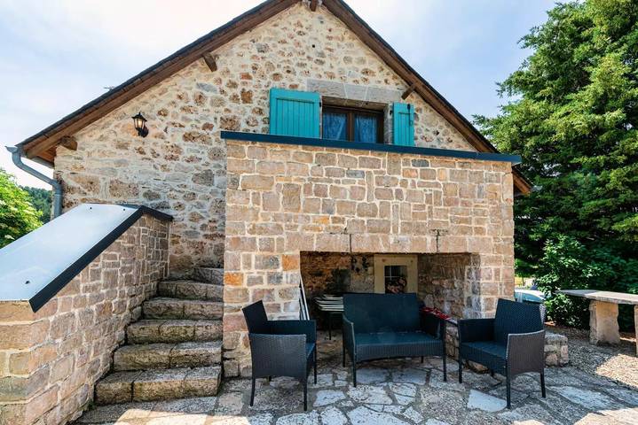 Gîte pour 6 personnes, avec sauna ainsi que piscine et jardin à La Canourgue - 3