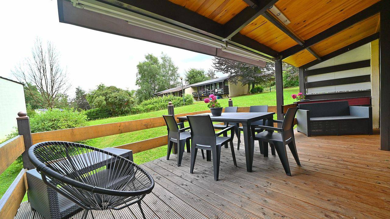 Bungalow voor 6 personen met terras in Provincie Luxemburg