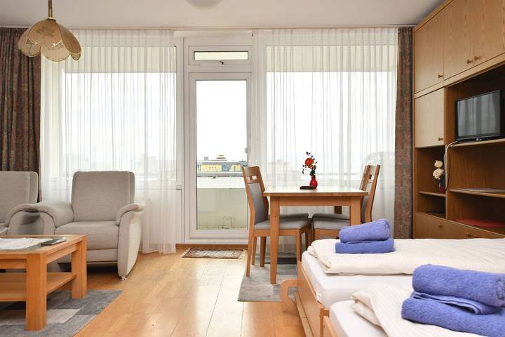 Ferienwohnung für 2 Personen, mit Balkon auf Borkum - 4