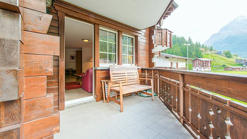 Ferienwohnung für 6 Personen, mit Ausblick und Balkon - 1