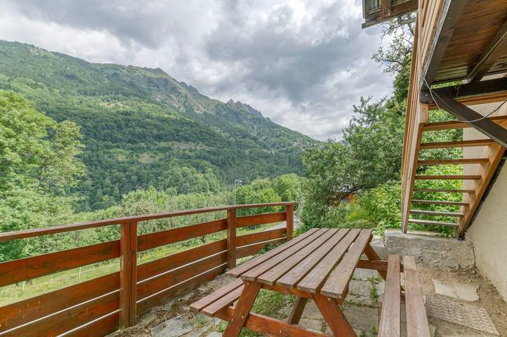 Chalet pour 5 personnes, avec balcon et jardin - 1